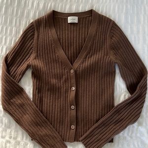 Aritzia button up cardigan